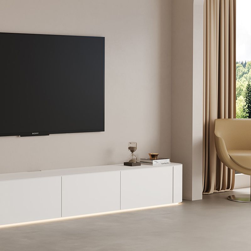 Enclosed Storage Stand Console Scandinavian TV Media Console with Drawers Clearhalo 'furn' 'furn_tv_stands_entertainment_centers' 'Furniture' 'Living Room Furniture' 'TV Stands & Entertainment Centers' 'TV Stands & Media Storage Furniture' 'tv_stands_entertainment_centers' 1200x1200_91c086ad-bf49-48f6-bfad-4e825088a2e5