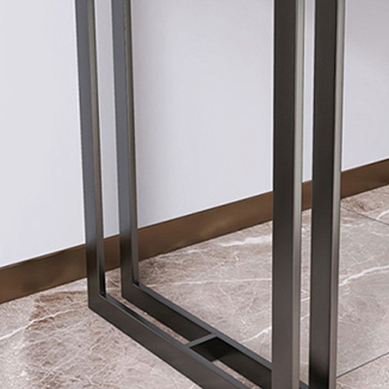 Moderne grijze/beige ijdelheidstabellen hout- en metalen make -uptafel set