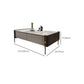 28" Wide Contemporary Cocktail Table White 4 Legs Stone Coffee Table Clearhalo 'Coffee & Accent Tables' 'Coffee Tables' 'coffee_tables' 'furn' 'furn_coffee_tables' 'Furniture' 'Living Room Furniture' 1200x1200_91c0e8a5-6c10-4c97-811f-bfc7cc3f1745