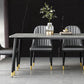 Industrial Kitchen Sintered Stone Top Dining Table Rectangle Dining Table with 4 Legs Base Clearhalo ' dining_table' 'Dining Tables & Seating' 'Dining Tables' 'furn' 'furn_dining_table' 'Furniture' 'furniture_dining_table' 'Kitchen & Dining Furniture' 'kitchen&dining_furn' 'kitchen' 'kitchen_dining_table' 1200x1200_91c0f6c3-8438-429f-8852-2c80431b71d3