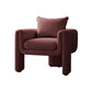 Modern Living Room Accent Armchair Round Arms Sled Arm Chair Clearhalo 'Accent Chairs' 'accent_chairs' 'Chairs & Seating' 'furn' 'furn_accent_chairs' 'Furniture' 'Living Room Furniture' 1200x1200_91c195cf-21d2-491e-aa6d-9ac1097e98c7