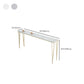 White Rectangular Bar Height Table Glam Style Bistro Pub Table with Four Legs Clearhalo 'Bar Furniture' 'Bar Tables' 'bar_tables' 'furn' 'furn_bar_tables' 'Furniture' 'Kitchen & Dining Furniture' 1200x1200_91c1fff2-81d3-41aa-a7e4-3d2d90f8e794