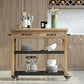 Modern Open Storage Kitchen Trolley Rolling Pine Wood Prep Table Clearhalo 'furn' 'furn_kitchen_islands_carts' 'Furniture' 'Kitchen & Dining Furniture' 'Kitchen Islands & Carts' 'kitchen_islands_carts' 1200x1200_91c3a2f5-21e8-4db8-9541-62cac3eda4ca