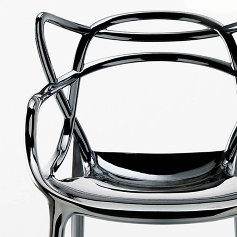 Scandinavian Design Open Back Arm Dining Chairs Plastic Side Chair Clearhalo 'Dining Chairs' 'Dining Tables & Seating' 'dining_chair' 'furn' 'furn_dining_chair' 'Furniture' 'furniture_dining_chair' 'Kitchen & Dining Furniture' 1200x1200_91c8cef7-932e-4ed2-893b-608663e1ccd0