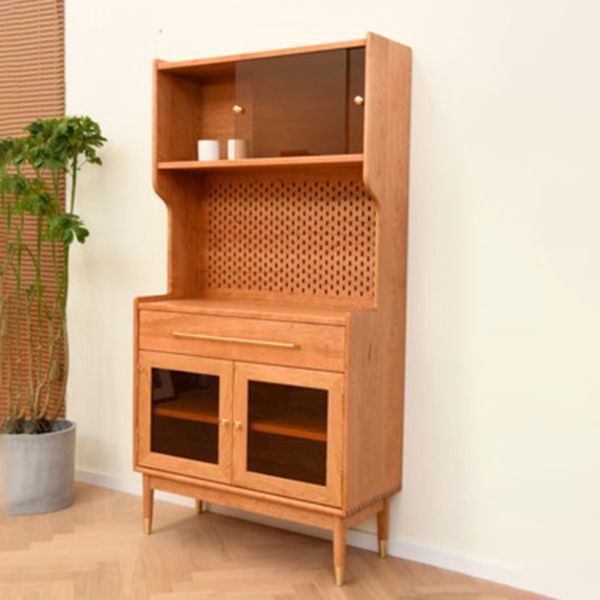 Server a buffet da pranzo in legno 1-catratore e server da cucina a 4 porte