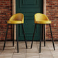 Faux Leather Armless Bar Stool Industrial Low Back Bar Chair with Metal Footrest Clearhalo 'Bar Furniture' 'Bar Stools' 'bar_stools' 'furn' 'furn_bar_stools' 'Furniture' 'Kitchen & Dining Furniture' 1200x1200_91d84ee0-3553-47a3-be04-9386d70ee14a