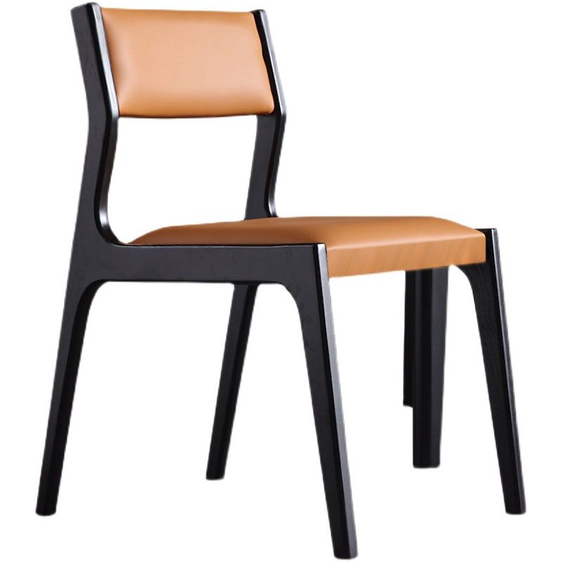 Contemporary Style Dining Wooden Chairs Kitchen Dining Armless Side Chair Clearhalo ' kitchen&dining_furn' 'Dining Chairs' 'Dining Tables & Seating' 'dining_chair' 'furn' 'furn_dining_chair' 'Furniture' 'furniture_dining_chair' 'Kitchen & Dining Furniture' 'kitchen' 1200x1200_91dac56d-d820-4fc6-8a2f-bb0a95526e4c
