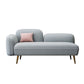 Grey/Blue/Pink Velvet Sofa 55.12"/63" Wide Square Arm Loveseat Clearhalo 'furn' 'furn_sofas' 'Furniture' 'furniture_sofas' 'kitchen' 'kitchen_sofas' 'Living Room Furniture' 'Sofa' 'sofas' 1200x1200_91dafa0e-ec51-47e5-931e-ff880aa9f90c