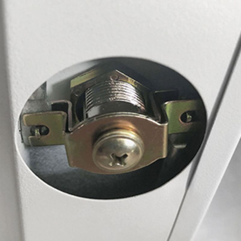 Mobile contemporaneo mobile in vetro armadio verticale con ripiani di stoccaggio