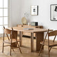 Modern Rectangle Solid Wood Dining Table Tripod Base Dining Table Clearhalo 'Dining Tables & Seating' 'Dining Tables' 'dining_table' 'furn' 'furn_dining_table' 'Furniture' 'Kitchen & Dining Furniture' 1200x1200_91dc3bcd-94a0-4219-aa6a-d662a7e1e528