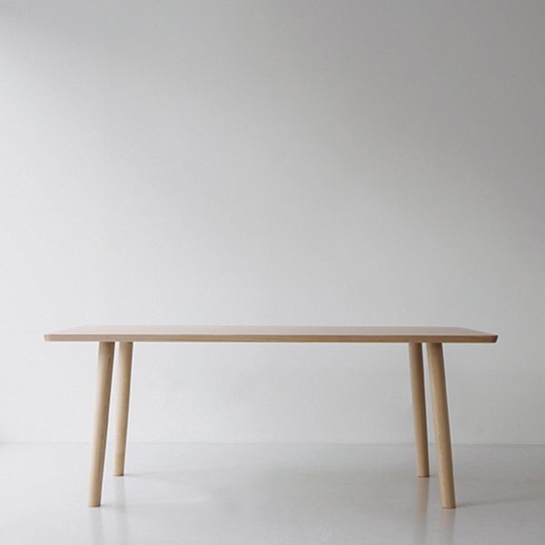 Solid Wood Modern Rectangle Table Pine Wood Table for Kitchen and Dining Room Clearhalo ' dining_table' 'Dining Tables & Seating' 'Dining Tables' 'furn' 'furn_dining_table' 'Furniture' 'furniture_dining_table' 'Kitchen & Dining Furniture' 'kitchen&dining_furn' 'kitchen' 'kitchen_dining_table' 1200x1200_91dd5713-3935-48c4-b5df-74369b060734