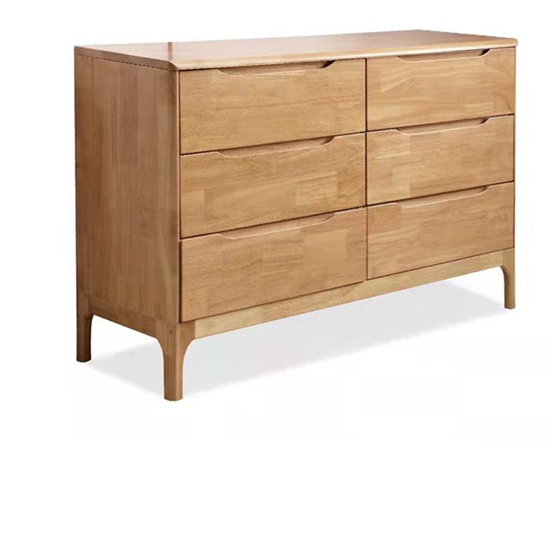 Rectangular Rubberwood Chest Mid-Century Modern Accent Chest Clearhalo 'Cabinets & Chests' 'cabinets_chests' 'furn' 'furn_cabinets_chests' 'Furniture' 'Living Room Furniture' 1200x1200_91dd5ee1-d7c1-40bd-aef0-851bc12e8fdc