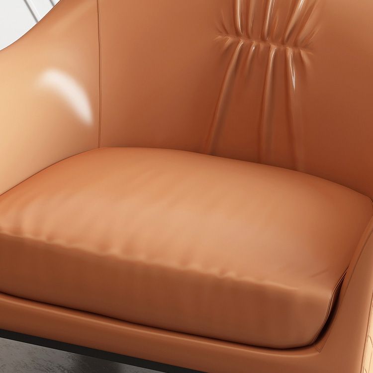 Living Room Mid-century Modern Accent Armchair Solid Color Arm Chair Clearhalo 'Accent Chairs' 'accent_chairs' 'Chairs & Seating' 'furn' 'furn_accent_chairs' 'Furniture' 'Living Room Furniture' 1200x1200_91ddefe4-1338-45e1-9bc0-33f89c1ff261