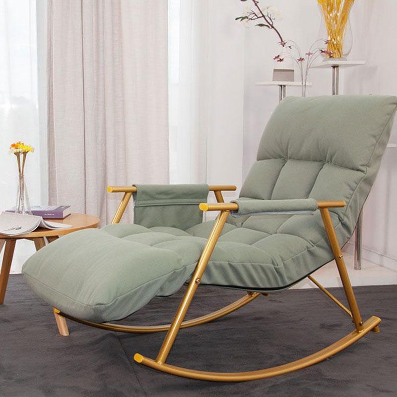 Single Modern Style Chaise Lazy Sofa Chair Lounge Leisure Rocking Chair Clearhalo 'Chairs & Seating' 'furn' 'furn_rocking_chairs' 'Furniture' 'Living Room Furniture' 'Rocking Chairs' 'rocking_chairs' 1200x1200_91e20833-135c-4a24-b474-cf8881d9b3f8