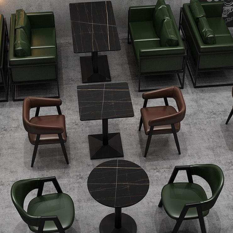 Industrial Sintered Stone Dinner Room Kitchen Table Black Table for Dining Room Clearhalo ' dining_table' 'Dining Tables & Seating' 'Dining Tables' 'furn' 'furn_dining_table' 'Furniture' 'furniture_dining_table' 'Kitchen & Dining Furniture' 'kitchen&dining_furn' 'kitchen' 'kitchen_dining_table' 1200x1200_91e3ac6a-27a1-4600-8cc3-4e95d7897fc9