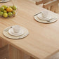 Rectangle Double Base Dining Table Modern Pine Wood Table for Kitchen Clearhalo 'Dining Tables & Seating' 'Dining Tables' 'dining_table' 'furn' 'furn_dining_table' 'Furniture' 'Kitchen & Dining Furniture' 1200x1200_91e5595e-eee8-4e26-8679-ec611ef285f6