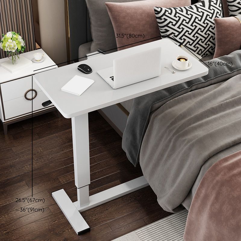 Adjustable Height Bedroom Writing Desk Pedestal Base Office Desk Clearhalo 'furn' 'furn_office_desk' 'Furniture' 'Office Desks' 'Office Furniture' 'office_desk' 1200x1200_91e701ae-1729-4807-933b-4b94d5452b28
