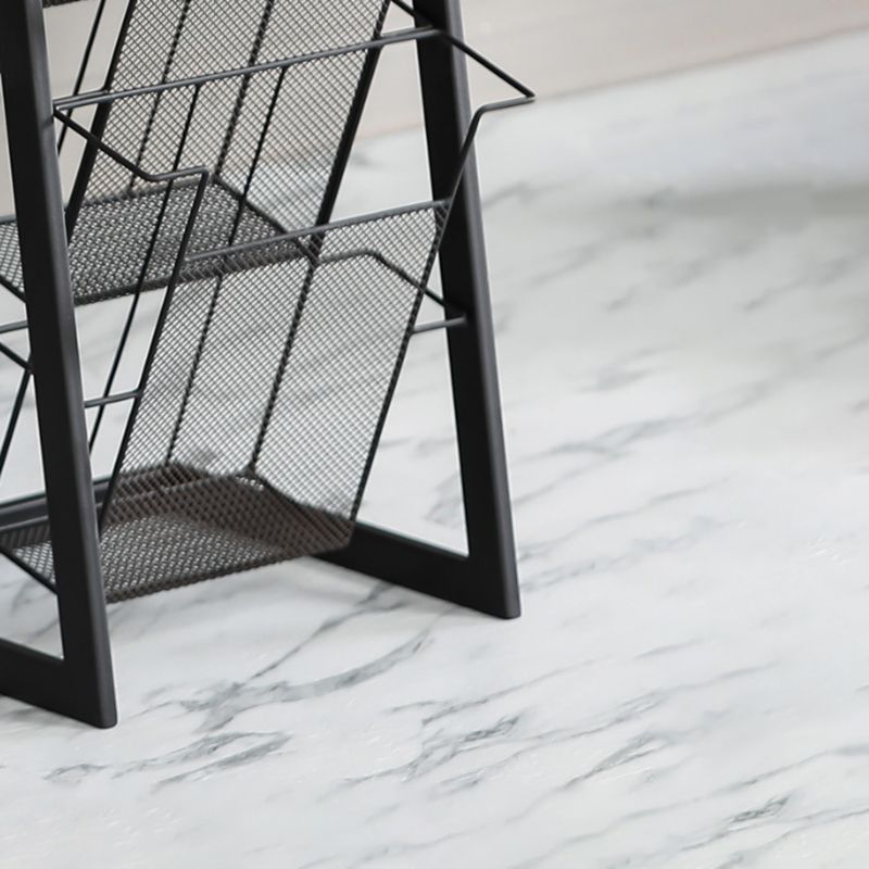 Contemporary Closed Back Bookcase Vertical Metal Bookshelf with Shelves Clearhalo 'Bookcases' 'furn' 'furn_bookcases' 'Furniture' 'Office Furniture' 1200x1200_91ed91ed-9228-49f9-b4bd-5d9258e9d635