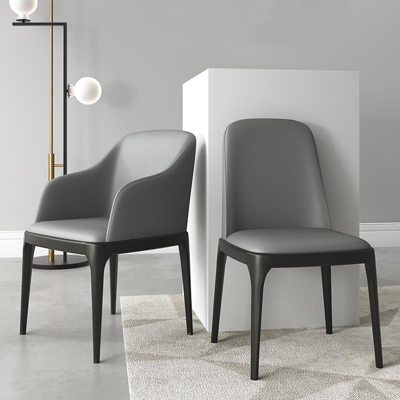 Dining Chairs Modern Style Oak Wood Side Chairs for Dining Room Clearhalo 'Dining Chairs' 'Dining Tables & Seating' 'dining_chair' 'furn' 'furn_dining_chair' 'Furniture' 'furniture_dining_chair' 'Kitchen & Dining Furniture' 1200x1200_91ee6060-3793-4b3a-8632-3c8694acd451