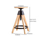Adjustable Modern Counter Bar Stool Armless Wood Backless Bar Stool with Swivel Clearhalo 'Bar Furniture' 'Bar Stools' 'bar_stools' 'furn' 'furn_bar_stools' 'furniture_bar_stools' 'Kitchen & Dining Furniture' 'kitchen&dining_furn' 'kitchen' 'kitchen_furn' Furniture' 1200x1200_91f26541-49c3-4509-82d3-73eef8eba20b