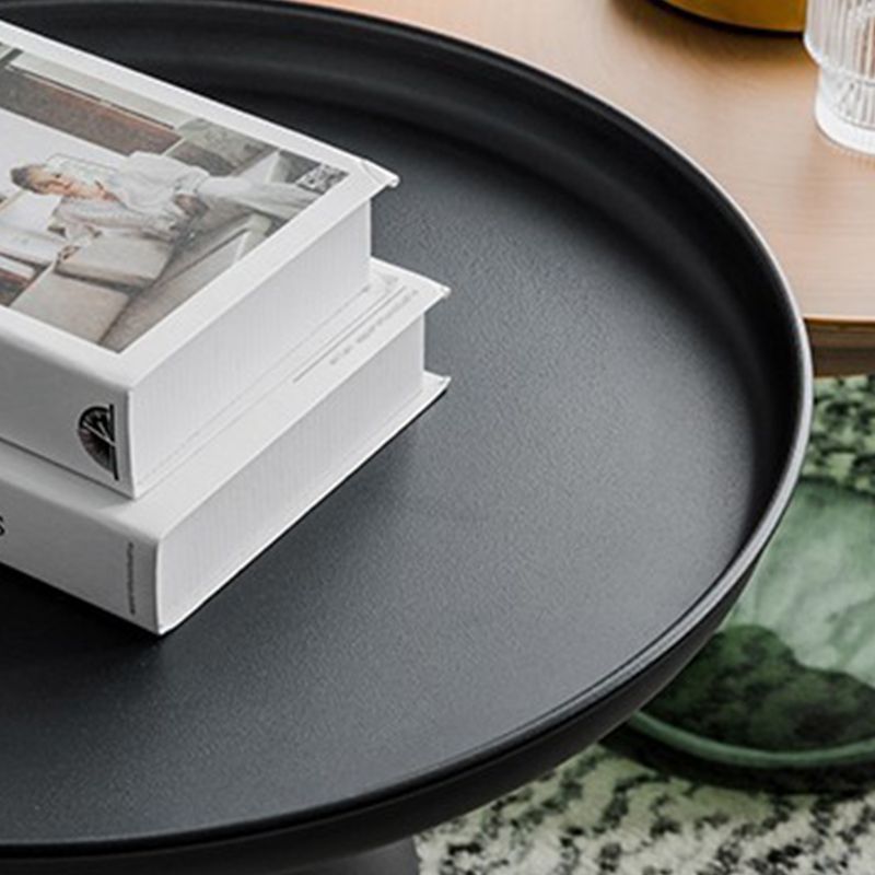 La base di vetro desktop in metallo moderno può essere immagazzinata tavola rotonda