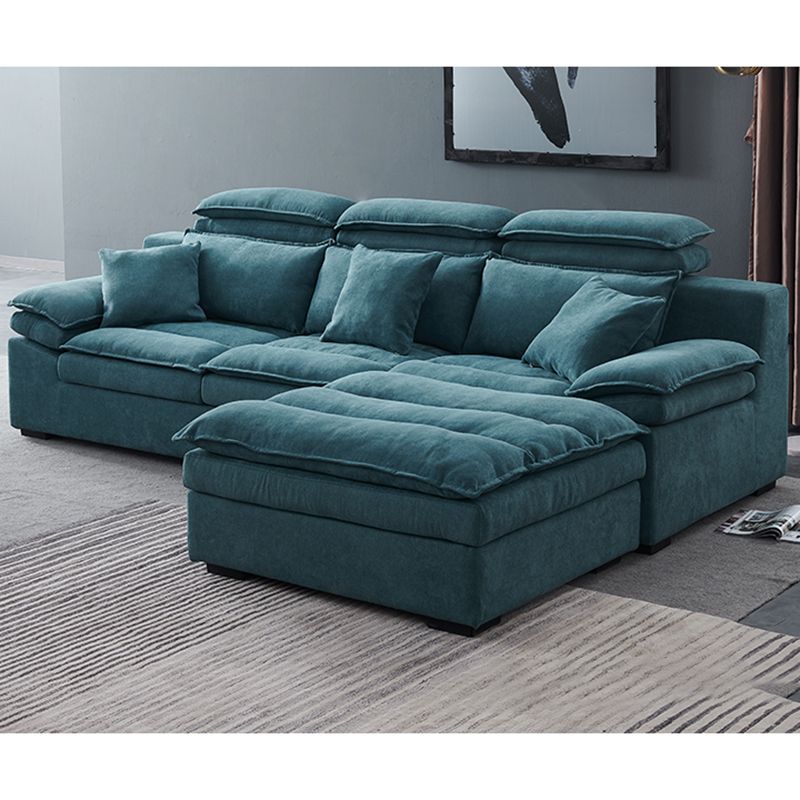 Modern Modular Reversible Sectional with High Back for Apartment Clearhalo 'furn' 'furn_sectionals' 'Furniture' 'furniture_sectionals' 'kitchen' 'kitchen_sectionals' 'Living Room Furniture' 'Sectionals' 1200x1200_91f494f4-e538-4e4b-83b1-3a5fa720b902