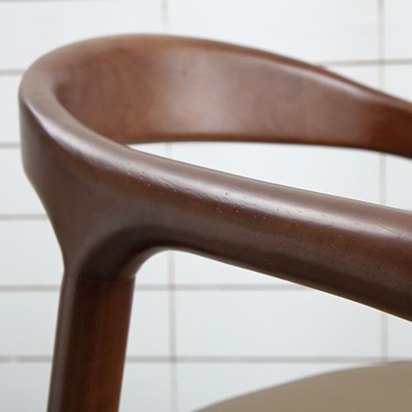 Modern Wood Base Indoor Chair 23''Wide Open Back Dining Side Chair with 4 Legs for Restaurant Clearhalo ' kitchen&dining_furn' 'Dining Chairs' 'Dining Tables & Seating' 'dining_chair' 'furn' 'furn_dining_chair' 'Furniture' 'furniture_dining_chair' 'Kitchen & Dining Furniture' 'kitchen' 1200x1200_91f9fe4e-490e-4dd4-bca2-4863aa77c31c