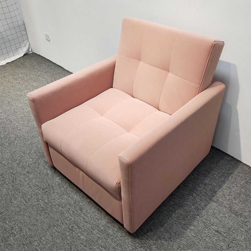 Recessed Arms Futon Sofa Bed Pillow Included Cushion Back Sleeper Sofa Clearhalo 'furn' 'furn_futons' 'Furniture' 'Futons & Daybeds' 'Futons' 'Living Room Furniture' 1200x1200_91fa8560-ba2f-438f-9714-73716392e790