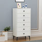 Accent Chest with Soft Close Drawers White Scratch Resistant Chest Clearhalo 'Cabinets & Chests' 'cabinets_chests' 'furn' 'furn_cabinets_chests' 'Furniture' 'Living Room Furniture' 1200x1200_91fcdf91-639c-4ccc-b6cd-38795e3fef73