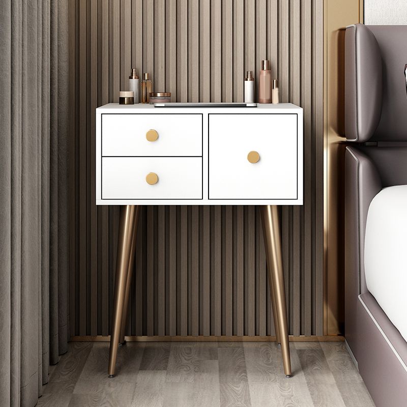 23. 6 "brede ijdelheid tafel ingesteld met ontlasting moderne 3-lading kleedtafel