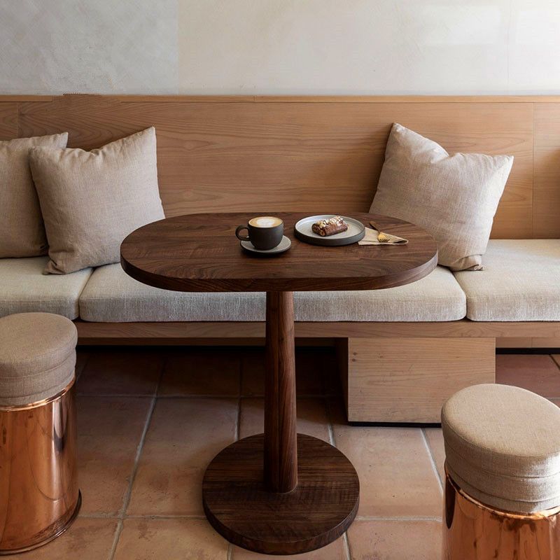 Oval Dining Table Modern Style Solid Wood Dinner Table for Home Kitchen Clearhalo 'Dining Tables & Seating' 'Dining Tables' 'dining_table' 'furn' 'furn_dining_table' 'Furniture' 'Kitchen & Dining Furniture' 1200x1200_91fd3188-631e-40a8-b410-5bfa46f7f5c7