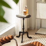 Rustic Round 3 Legs Side Table Solid Wood Tray Top End Table Set Clearhalo 'Coffee & Accent Tables' 'End & Side Tables' 'end_side_tables' 'furn' 'furn_end_side_tables' 'Furniture' 'Living Room Furniture' 1200x1200_92008b06-b044-4405-8825-d64e723909b4