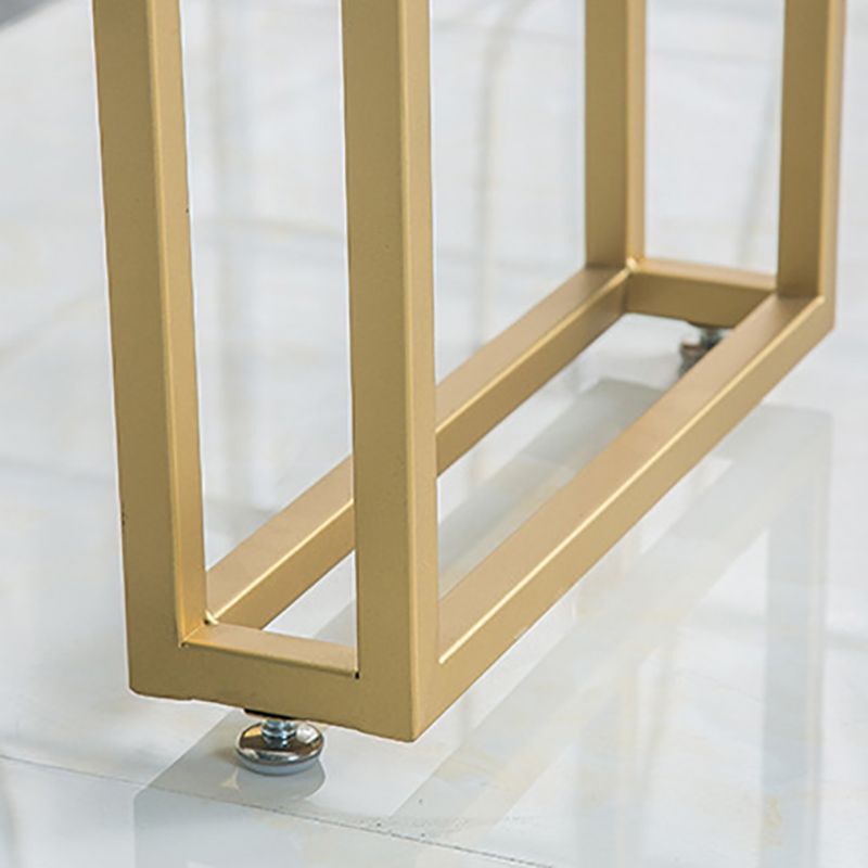 Modern Fixed Table with Metal Base Bar Table for Living Room Clearhalo 'Bar Furniture' 'Bar Tables' 'bar_tables' 'furn' 'furn_bar_tables' 'Furniture' 'Kitchen & Dining Furniture' 1200x1200_9201d90d-0290-4199-a733-0142ae762047