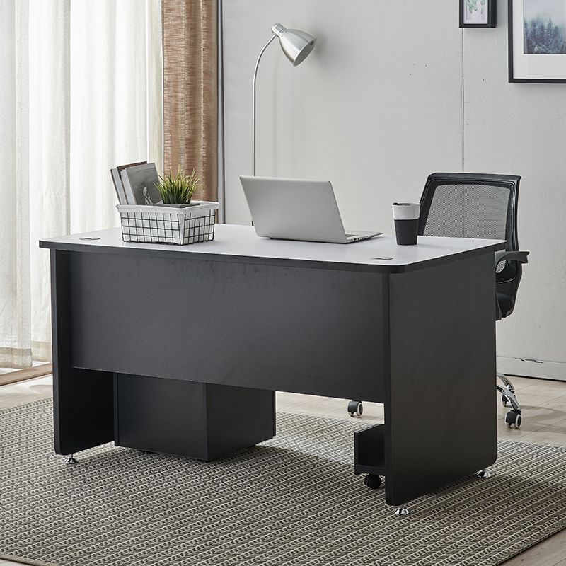 29.25 Inch H Contemporary Office Desk Manufactured Wood Computer Desk Clearhalo 'furn' 'furn_office_desk' 'Furniture' 'Office Desks' 'Office Furniture' 'office_desk' 1200x1200_92029467-50a2-4509-808c-b2fc87709dd0