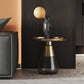 Mid-Century Modern Pedestal Glass Round Storage Single Coffee Table Clearhalo 'Coffee & Accent Tables' 'Coffee Tables' 'coffee_tables' 'furn' 'furn_coffee_tables' 'Furniture' 'Living Room Furniture' 1200x1200_92040b0e-c762-4fc4-a5cc-e57a78d71545