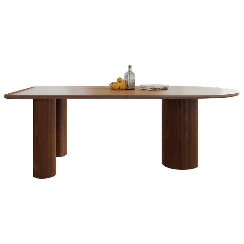 Contemporary Style Home Solid Wood Dining Table Freeform Table with 3 Legs Base Clearhalo ' dining_table' 'Dining Tables & Seating' 'Dining Tables' 'furn' 'furn_dining_table' 'Furniture' 'furniture_dining_table' 'Kitchen & Dining Furniture' 'kitchen&dining_furn' 'kitchen' 'kitchen_dining_table' 1200x1200_9205470e-6a34-4d72-b0de-2286ae2268e3