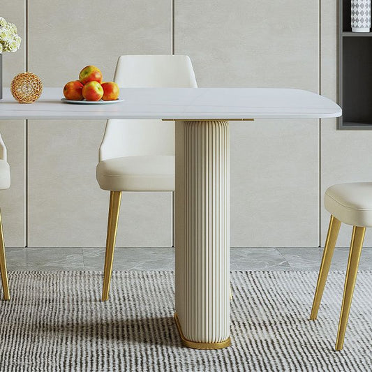 Juego de mesa rectángulo glamoroso 1/2/5/7 piezas de comedor para cocina