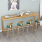 Rectangle Solid Wood Bar Table Modern Dining Table for Kitchen Living Room Clearhalo 'Bar Furniture' 'Bar Tables' 'bar_tables' 'furn' 'furn_bar_tables' 'Furniture' 'Kitchen & Dining Furniture' 1200x1200_92092c03-afa2-4d4f-ae24-de7cb782074f
