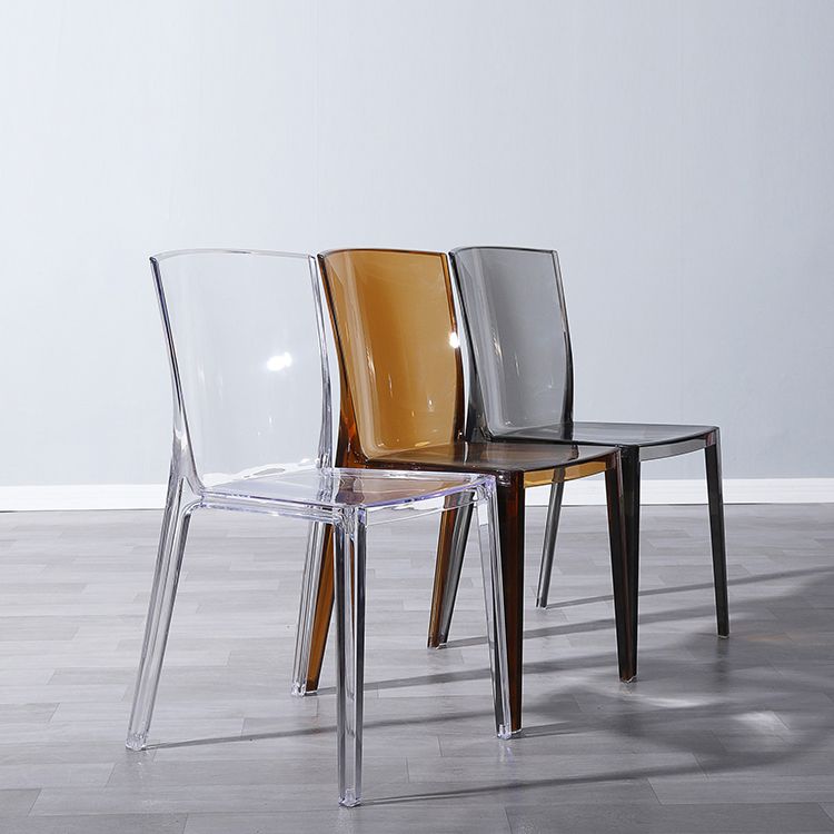 Modern Style Side Chair Plastic Side Dining Chair for Home Use Clearhalo 'Dining Chairs' 'Dining Tables & Seating' 'dining_chair' 'furn' 'furn_dining_chair' 'Furniture' 'Kitchen & Dining Furniture' 1200x1200_920a6cb7-f2aa-46db-bd5b-06f271f1a33b