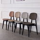 PU Leather Armless Dining Chairs Open Back Side Chair with Plastic Legs Clearhalo ' kitchen&dining_furn' 'Dining Chairs' 'Dining Tables & Seating' 'dining_chair' 'furn' 'furn_dining_chair' 'Furniture' 'furniture_dining_chair' 'Kitchen & Dining Furniture' 'kitchen' 1200x1200_920b766f-9c01-43b4-8cd0-df90f5b216f9