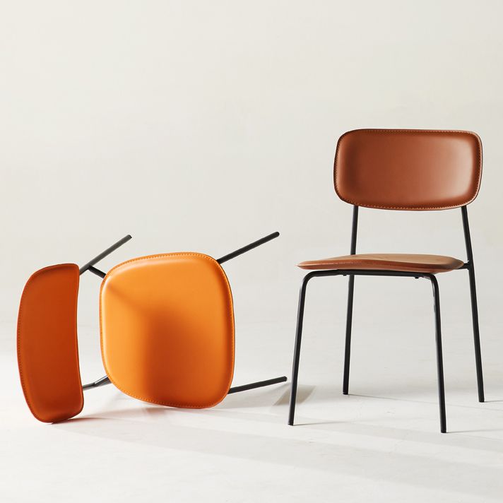 Stackable Side Chair Industrial Open Back Armless Chair for Dining Room Clearhalo ' kitchen&dining_furn' 'Dining Chairs' 'Dining Tables & Seating' 'dining_chair' 'furn' 'furn_dining_chair' 'Furniture' 'furniture_dining_chair' 'Kitchen & Dining Furniture' 'kitchen' 1200x1200_920b8d1a-186a-41be-82ad-530c23e6a551