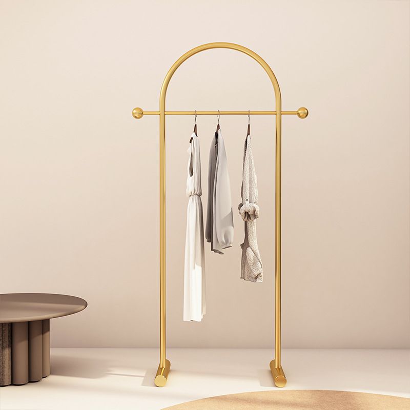 Gold Hall Stand Magnificent Metal Entry Hall Árbol con ganchos