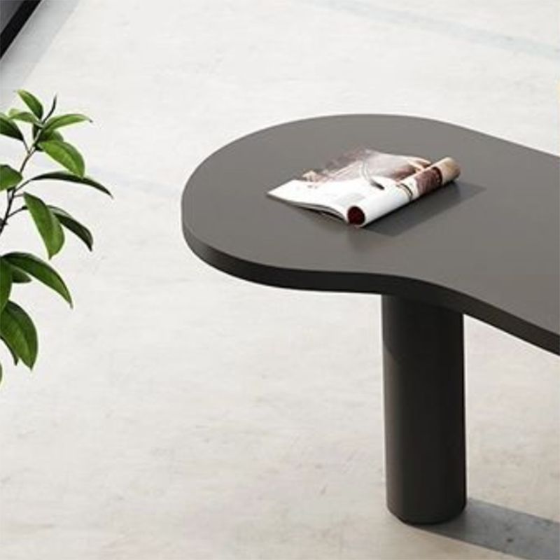 Escritorio de oficina de pino contemporáneo escritorio de formulario gratuito para la oficina