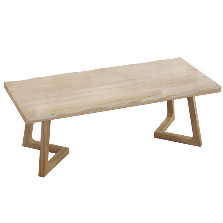 Modern 1/5/6 Pieces Dining Set Rectangle Pine Wood Dining Table for Dining Room Clearhalo 'Dining Room Sets' 'Dining Tables & Seating' 'dining_room_set' 'furn' 'furn_dining_room_set' 'Furniture' 'furniture_dining_room_set' 'Kitchen & Dining Furniture' 1200x1200_9211c9c4-4b5d-4fae-8926-8adde17f7882