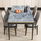 Medieval Modern Sintered Stone Dining Table Rectangle Kitchen Table with 4 Legs Clearhalo 'Dining Tables & Seating' 'Dining Tables' 'dining_table' 'furn' 'furn_dining_table' 'Furniture' 'furniture_dining_table' 'Kitchen & Dining Furniture' 'kitchen' 'kitchen_dining_table' 1200x1200_9218b80f-8cf8-4c39-9184-ba60ae06f240