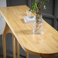 Solid Wood Counter Table with Specialty Table Top Legs Table - 41.3" H Clearhalo 'Bar Furniture' 'Bar Tables' 'bar_tables' 'furn' 'furn_bar_tables' 'Furniture' 'furniture_bar_tables' 'Kitchen & Dining Furniture' 1200x1200_9219bfb9-147c-4444-8a24-9393be23ab63