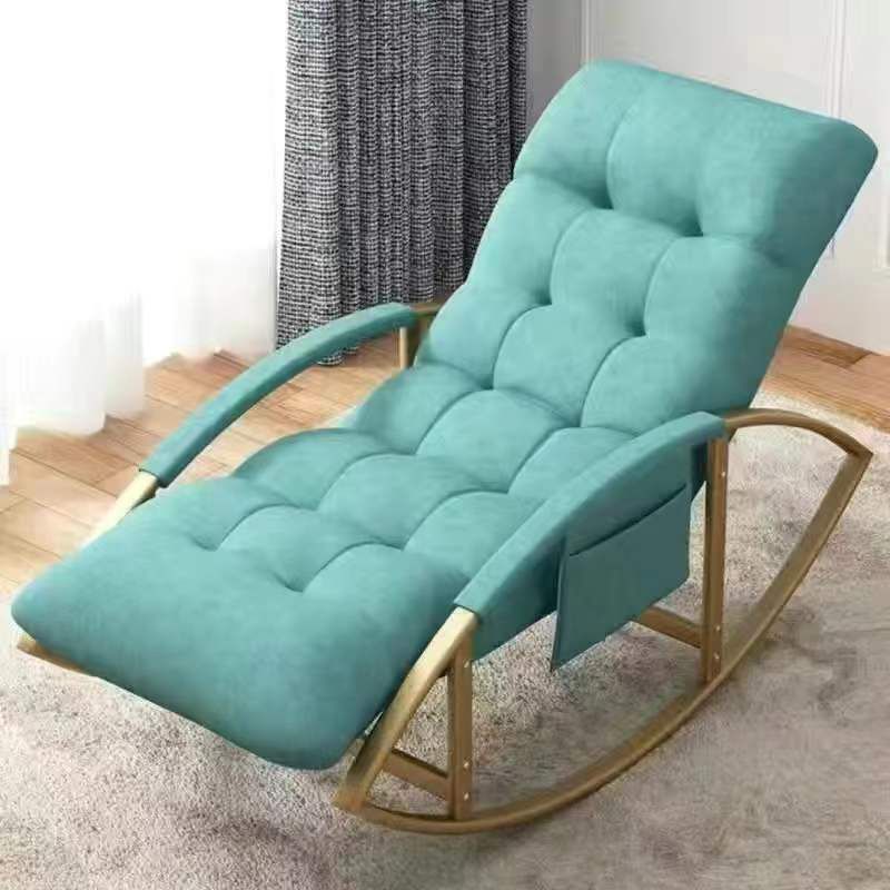 Indoor Single Sofa Rocking Chair Glam Style Rocking Chair with Cushion Clearhalo 'Chairs & Seating' 'furn' 'furn_rocking_chairs' 'Furniture' 'Living Room Furniture' 'Rocking Chairs' 'rocking_chairs' 1200x1200_921d6d95-fd25-4a90-b4fb-03349855dec7