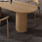 Modern Style Pine Solid Wood Dining Table Double Pedestal Base Freeform Table for Home Clearhalo ' dining_table' 'Dining Tables & Seating' 'Dining Tables' 'furn' 'furn_dining_table' 'Furniture' 'furniture_dining_table' 'Kitchen & Dining Furniture' 'kitchen&dining_furn' 'kitchen' 'kitchen_dining_table' 1200x1200_921e71e1-1e94-45b1-8c3f-c5855b662342