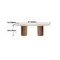Pinewood Solid Wood Dining Table Modern Wood Color Double Pedestal Table for Dining Room Clearhalo ' dining_table' 'Dining Tables & Seating' 'Dining Tables' 'furn' 'furn_dining_table' 'Furniture' 'furniture_dining_table' 'Kitchen & Dining Furniture' 'kitchen&dining_furn' 'kitchen' 'kitchen_dining_table' 1200x1200_92208e3b-c27f-4ab7-a4df-8f9bb13281bb