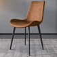 Contemporary Style Leather Dining Chairs Solid Back Armless Dining Chairs (Set of 2) Clearhalo ' kitchen&dining_furn' 'Dining Chairs' 'Dining Tables & Seating' 'dining_chair' 'furn' 'furn_dining_chair' 'Furniture' 'furniture_dining_chair' 'Kitchen & Dining Furniture' 'kitchen' 1200x1200_92215b87-406a-4059-9f86-9a8977eed42c